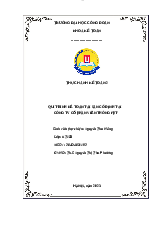 Bài thực hành kế toán 2 - Kế toán | Trường Đại Học Công Đoàn