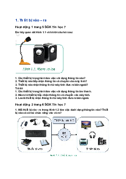 Giải SGK Tin học 7 Bài 2 Phần mềm máy tính| Kết nối tri thức