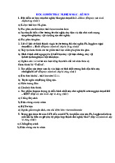 Bộ câu hỏi trắc nghiệm triết học Mác Leenin | Trường Đại học Khoa Học Xã Hội và Nhân Văn, Đại học Quốc gia Hà Nội