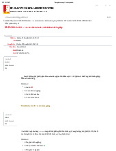 Trắc Nghiệm Ôn Tập Chương 1-6 - BL-EM1180 (Văn Hóa Kinh Doanh) | Thực tập cơ bản | Trường Đại học Bách Khoa Hà Nội