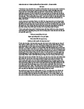 Phân Tích Bài Thơ "Hành Quân Giữa Rừng Xuân" - Lê Anh Xuân