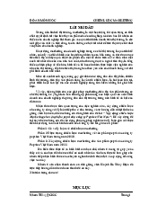 Chiến lược Marketing tinh trong nền kinh tế vĩ mô | Đại học Lao động - Xã hội