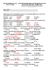 Đề thi tốt nghiệp THPT - Tiếng Anh - Đề số 41 - 2023 (giải chi tiết)