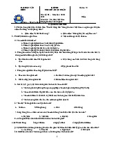 Đề thi môn Văn hiến Việt Nam - Trường Đại học Văn Hiến.