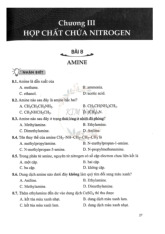 Bài tập Hợp chất chứa Nitrogen môn Hoá học 12