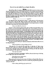 Phân tích 9 câu đầu bài Đất Nước - Ngữ Văn 12