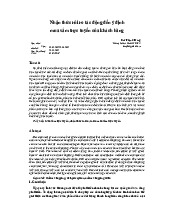 Nghiên cứu về Nhận thức Rủi ro và Ý định Mua sắm Trực tuyến | Môn Hành vi người tiêu dùng - Đại học Kinh Tế Quốc Dân
