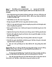 Đề-số-1 - đề làm thêm - Môn Kinh tế vĩ mô - Đại Học Kinh Tế - Đại học Đà Nẵng