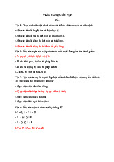 Đề cương môn Quản tri học - Trường Đại học Thủ Dầu Một.