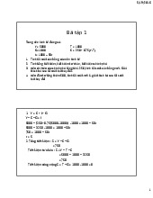 Tổng hợp bài tập tính lãi suất cân bằng | Trường Đại học Kinh Tế TPHCM
