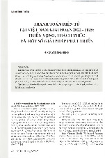 Triển vọng và thách thức của thanh toán điện tử tại VN (2022-2025) môn Thanh toán điện tử | Học viện Công Nghệ Bưu Chính Viễn Thông