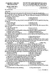 Đề thi thử tốt nghiệp THPT 2025 môn Giáo dục Kinh tế và Pháp luật lần 1 Sở GD&ĐT Thái Nguyên