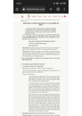 Lý thuyết chương 1: Mười nguyên lý của kinh tế học | Môn kinh tế vĩ mô