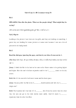 Giải Tiếng Anh 11 Unit 4: 4B Grammar | Friends Global