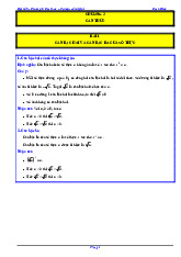 Các dạng bài tập căn thức Toán 9 Cánh Diều