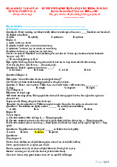 Đáp án Đề chuẩn minh họa số 4 Kỳ thi tốt nghiệp THPT môn Tiếng Anh 2022