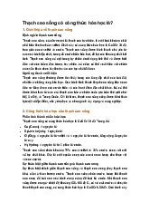 Thạch cao sống có công thức hóa học là?