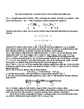 Đề cương môn hóa lý 1- Trường Đại học bách khoa - Đại học đà nẵng.