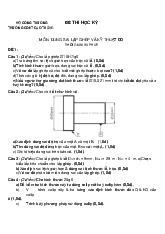 DUNG SAI LẮP GHÉP VÀ KỸ THUẬT ĐO. Trường Đại học Nguyễn Tất Thành