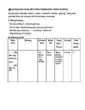 Mẫu kịch bản chi tiết video tình huống nhóm (15 phút) và checklist quay môn Kịch bản phân cảnh | Học viện Công Nghệ Bưu Chính Viễn Thông