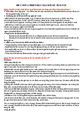 Đề cương tóm tắt Môn Triết học Mác-Lênin | Đại học Sư Phạm Hà Nội