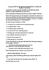 Chương 5 kinh tế thị trường định hướng ở Việt Nam môn Kinh tế chính trị  Mác - Lênin  | Học viện Nông nghiệp Việt Nam