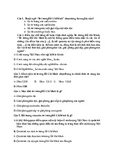 Đề Thi Trắc Nghiệm Tổng Hợp Môn Tư Tưởng Hồ Chí Minh | Đại học Quy Nhơn