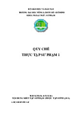 [ TỔNG HỢP ] QUY CHE KIEN TAP SV | Trường Đại học Hải Phòng