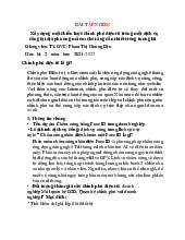 Xây dựng một chiến lược chính phủ điện tử trong một dịch vụ công tại địa phương mà em cho rằng cần thiết trong tương lai môn Quản trị tài chính   | Học viện Nông nghiệp Việt Nam