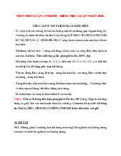 Tổng hợp 20 đề tài tiểu luận môn Chủ nghĩa xã hội và khoa học | Trường Đại học Kinh doanh và Công nghệ Hà Nội