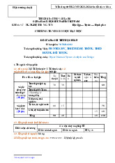 CNTT Phân Tích Và Thiết Kế Hệ Thống - K28IT Châu Lý | Đại học Văn Lang