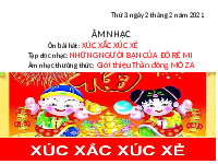 Giáo án điện tử Âm nhạc 1 Chân trời sáng tạo : Những người bạn của đô rê mi