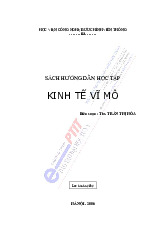 Tài liệu môn Kinh tế vĩ mô | Học viện Công Nghệ Bưu Chính Viễn Thông