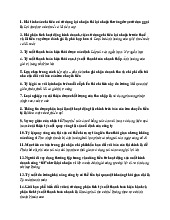 Lý thuyết Phân tích kinh doanh - Tài liệu tổng hợp