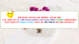 Giáo án điện tử Tiếng việt 1 Chân trời sáng tạo: Ôn tập