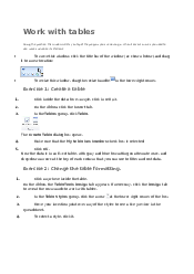 Exercise 6 instruction - Business Computing Skills | Trường Đại học Quốc tế, Đại học Quốc gia Thành phố HCM