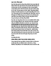 Cộng đồng Chính trị-An ninh ASEAN (APSC) và Mục tiêu Hợp tác