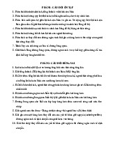 Đề cương Ôn Tập Chương 4: Lý Thuyết Hành Vi Người Tiêu Dùng môn Kinh tế vi mô | Trường Đại học Kinh Tế Quốc Dân