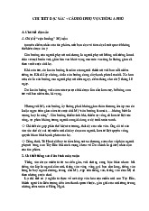 CHI TIẾT ĐẶC SẮC VÀ CÂU HỎI PHỤ VỢ CHỒNG A PHỦ - VCAP