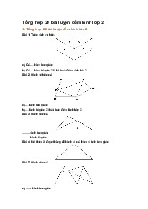 Tổng hợp 20 bài luyện đếm hình lớp 2