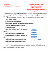 Đề thi giữa học kỳ 2 môn Tin học lớp 8 năm học 2024 - 2025 - Đề số 2 | Bộ sách Kết nối tri thức