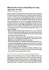 Mẫu biên bản cuộc họp bằng tiếng anh (song ngữ) chính xác nhất