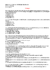 Đề cương môn Tư tưởng Hồ chí minh - Trường Đại học lao động -  xã hội