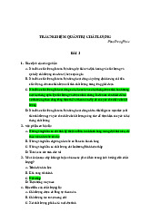 Trắc Nghiệm Quản Trị Chất Lượng - Môn QLCL 2024. Môn Marketing truyền thông | Đại học Công nghệ Thành phố Hồ Chí Minh