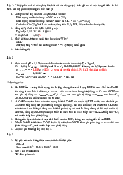 Thực hành bài tập Hóa đại cương 1 | Trường Đại học Khoa học Tự nhiên, Đại học Quốc gia HCM