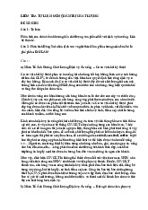 Bài kiểm tra tự luận môn Quản trị chất lượng  | Trường đại học Mở Hà Nội