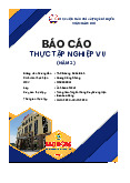 Báo cáo thực tập nghiệp vụ | Học viện Báo chí và Tuyên truyền