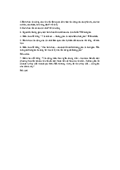 Bộ câu hỏi ôn tập cuối học phần môn Triết học Mác - Lênin | Đại học Bách Khoa - Đại học Đà Nẵng