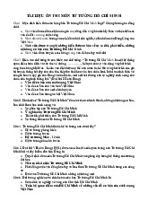 TOP 270 câu hỏi ôn thi cuối kỳ môn TT HCM / Trường Đại học Kinh tế - Tài chính thành phố Hồ Chí Minh