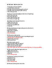 Đề thi trắc nghiệm năm 2024 | Quản trị học | Đại học Nông Lâm Thành phố Hồ Chí Minh